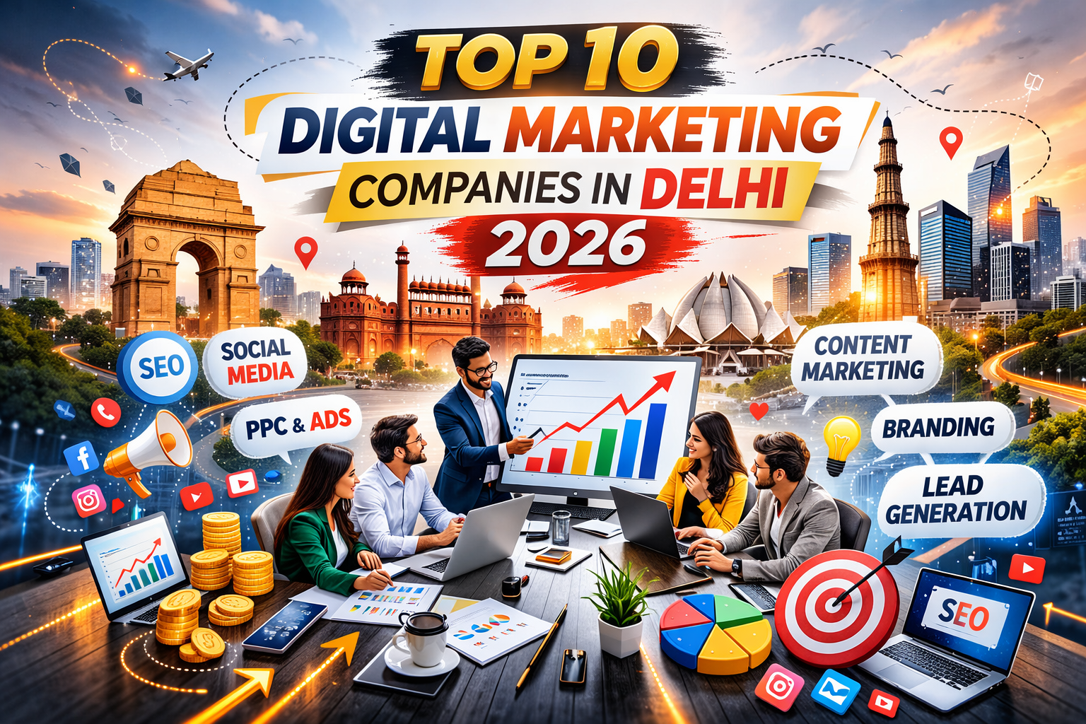 Top 10 Digital Marketing Companies in Delhi 2026